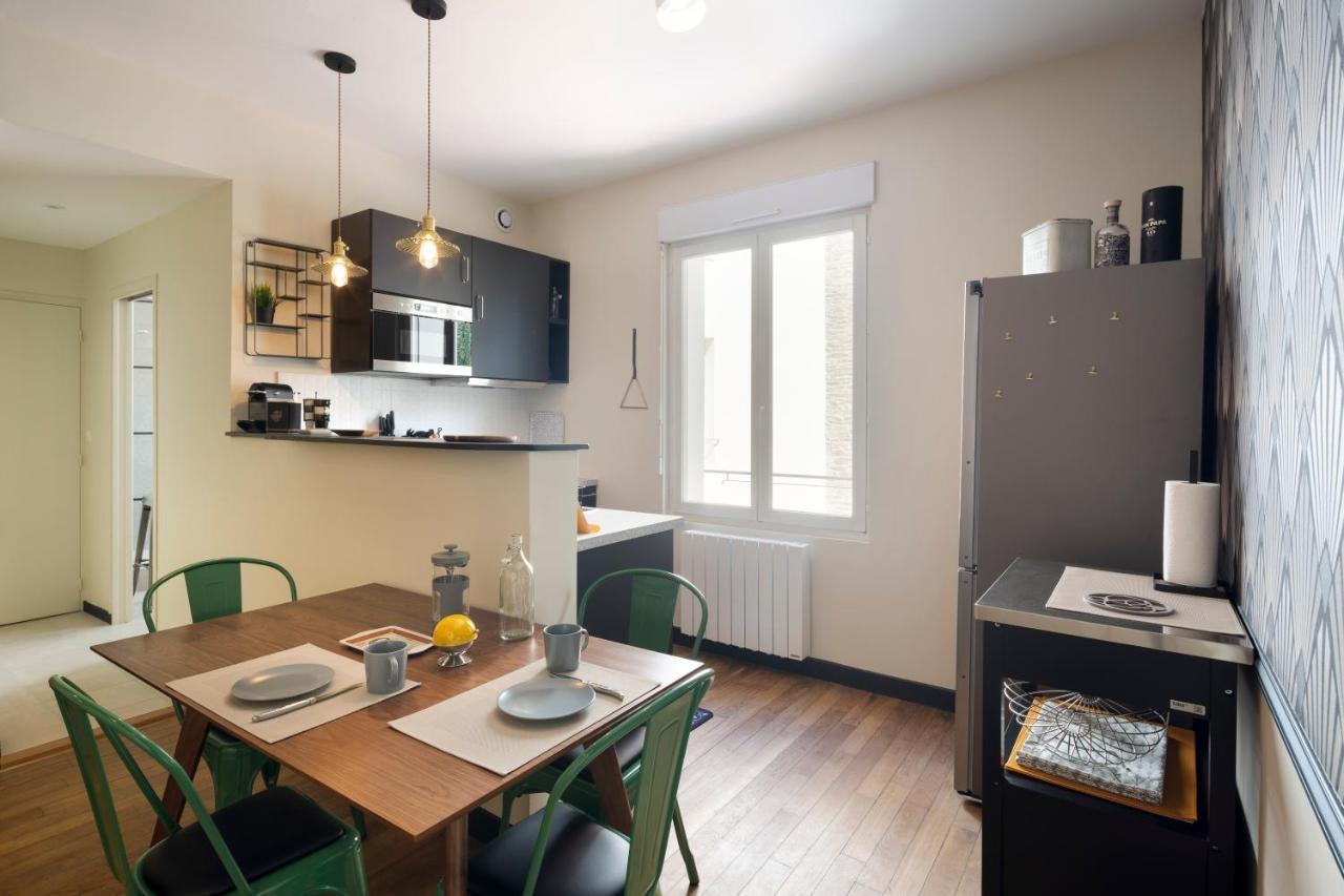 Le Brooklyn - Inspiration Us A Deux Pas Des Quais Apartment Rennes Exterior foto