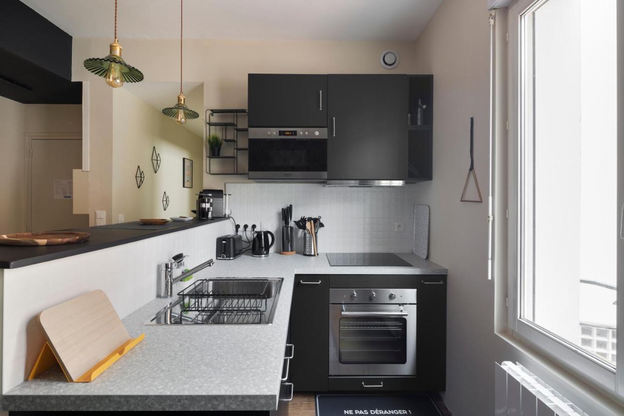 Le Brooklyn - Inspiration Us A Deux Pas Des Quais Apartment Rennes Exterior foto