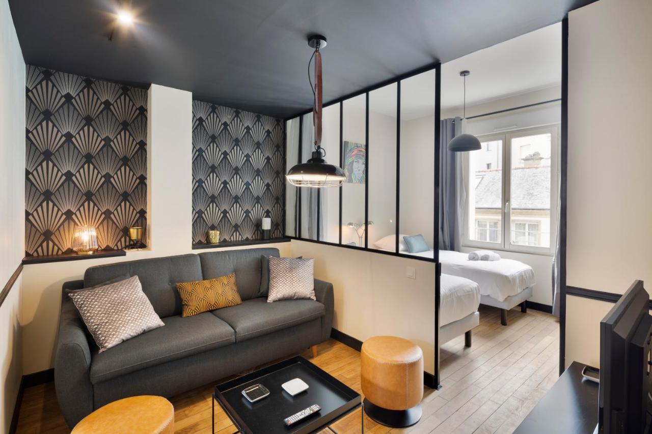 Le Brooklyn - Inspiration Us A Deux Pas Des Quais Apartment Rennes Exterior foto